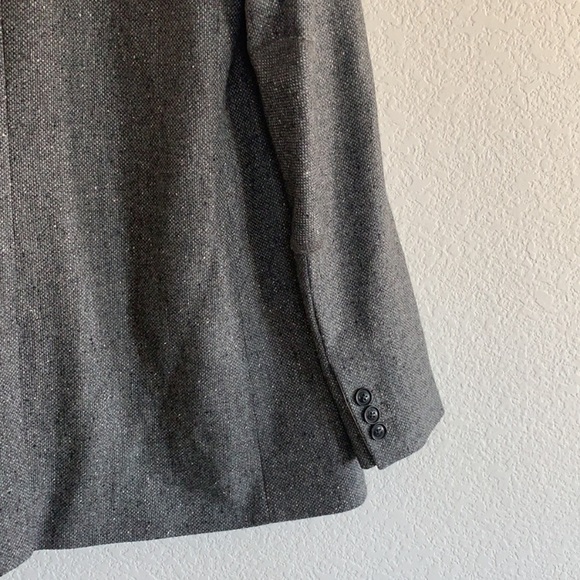 NWOT Banana Republic | Jacket tweed grey and white - Picture 5 of 13